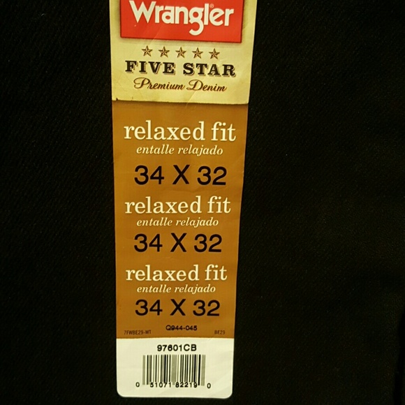 Wrangler relaxed fit 34x 32 - Picture 3 of 4
